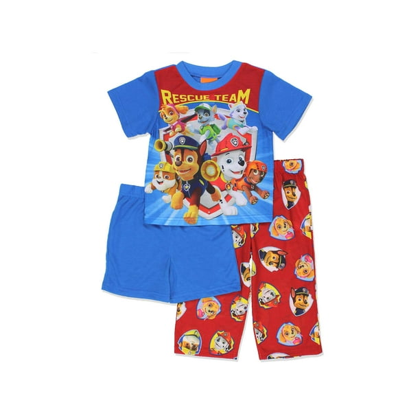 Nickelodeon Paw Patrol Toddler Boy Botton up Pajama Set NWT